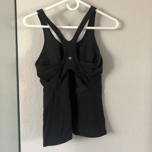 Black Lululemon Tank